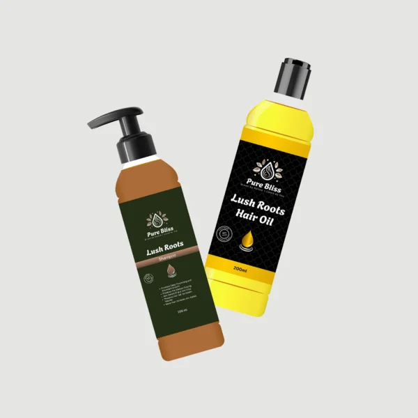 One bottle of oil one bottle of shampoo (200ml)
