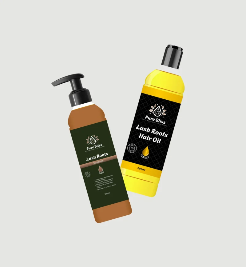 One bottle of oil one bottle of shampoo (200ml)